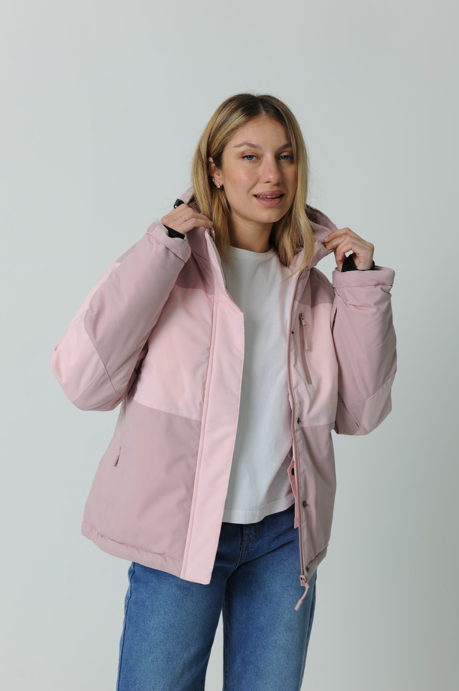 Campera Nieve Combinada